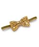 Bhoomi Collection Sequins Embellished Bow Applique Detailed Headband - Gold