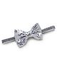 Bhoomi Collection Sequins Embellished Bow Applique Detailed Headband - Silver