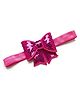 Bhoomi Collection Sequin Embellished Headband -  Dark Pink