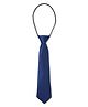 Bhoomi Collection Solid Neck Tie - Navy Blue