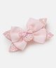 Bhoomi Collection Shimmer Detailed Alligator Hair Clip - Pink