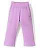 Doreme Cotton Knit Full Length Solid Color Legging - Lilac