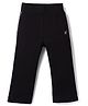 Doreme Cotton Knit Full Length Solid Color Legging - Black