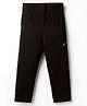 Doreme Cotton Knit Full Length Solid Color Legging - Black