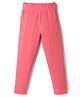 Doreme Cotton Knit Full Length Solid Legging - Dark Pink