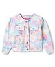 Tales & Stories Cotton Woven  Full Sleeves Tie Dye Jacket -  Multi Colour