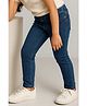 Tales & Stories Denim Woven Solid Jeggings - Blue
