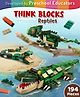 Intelliskills Think Blocks: 3-in-1 Reptiles |Snake, Crocodile, Chameleon| 194 Pieces-Multicoloured | STEM Construction & Building Animals Set | Assemble & Play | BIS Certified | Educator Recommended