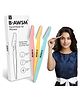 B-AWSM Reusable Face Razor for Women Facial Hair- Pack of 3 Razors, Instant & Painless Hair Removal, For Eyebrows, Upper Lip, Forehead, Chin and Sideburns, Dermaplaning Tool -Multicolor