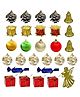 FunBlast Christmas Hanging Ornaments for Home & Festive Décor - 28 Pcs (Multicolor)