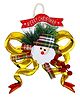 FunBlast Merry Christmas Wall Hanging for Door  1 Pc (Multicolor)