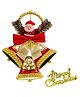 FunBlast Jingle Bell Wall Hanging for Christmas Decoration  1 Pc, Multicolour