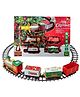 FunBlast Christmas Electrical Musical Train Set with Lights & Sound  Pack of 1 (Multicolor)