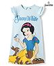 Pine Kids Disney Single Jersey Knit Frill Sleeves Night With Disney Princess Graphics - Light Blue