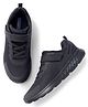 Skechers School Shoes with Velcro Closure Solid Colour - Black