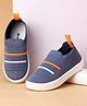 Cute Walk by Babyhug Slip On Casual Shoes with Stripe Detailing - Blue