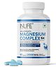 INLIFE Magnesium Supplement 2000mg | 5x Chelated Magnesium Complex Glycinate, L Threonate, Citrate, Oxide with Aquamin, Zinc, Vitamin C, D3 & B12 | For Sleep, Focus, Muscles, Immunity - 60 Tablets