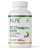 INLIFE Prebiotic and Probiotics Forte Supplement for Women 25 billion CFU with 14 Strains | Digestion Gut & Immunity Health Supplement - 30 Vegetarian Capsules