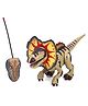 Dr. Toy Dinosaur Figure With Remote Control Light & Sound  - Light Brown