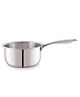 Anjali Tattva Triply Stainless Steel Saucepan, 18 cm, 2 L Capacity, Without Lid
