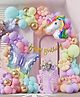 Special You Butterfly Theme Birthday Decorations with Pastel Balloons for Decoration- 60 Pcs