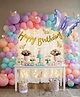Special You Butterfly Theme Birthday Party Decorations with Pastel Balloons for Decoration-92pcs