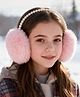 Ziory Pearls Embellished  Earmuff - Baby Pink