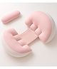 OBABY Pregnancy Pillow Adjustable U Shaped Pregnancy Pillow for Belly and Back Support, Compact Pregnancy Support Pillow.
