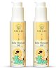 Pure Aura Baby Massage Oil Pack of 2 | 100ml Each | Strength & Nourishment for Baby Skin & Bones | Lightweight & Gentle