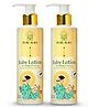 Pure Aura Baby Lotion Pack of 2 (200ml Each) | Itch & Eczema Relief for Sensitive Baby Skin