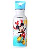 Babyhug Disney Mickey Theme Stainless Steel Color Changing Magic Bottle Multicolor - 600ml| Leak Resistant| BPA Free| Rust Proof| Food Grade 304 SS| Soft Silicone Spout