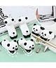 SCHOOLISH Panda Stapler for Desk Cute Cartoon Stapler Animal Stapler Reusable Stapler Soft Rubber - PACK OF 1 - COLOR MAY VARY