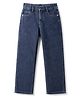 Kookie Kids Denim Woven Full Length Solid Jeans - Blue