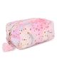 Sanjis Enterprise Small Fur Cosmetic Bag, Elegant Makeup Bags,Zipper Pouch,Great Gifts for Women,Travel Toiletry Bag Accessories Organizer Gifts