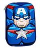 Sanjis Enterprise Stylish Cartoon Print Large Capacity Hardtop Pencil Case Box Organizer School Kids Girls Women Pen Holder Pouch Multipurpose