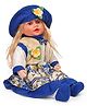 ToyMark Fashion Doll With Jacket & Cap - Height  35.5 cm