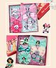 Yellow Bee Disney Princess & Mickey & Friends Featuring Minnie Mouse & Jasmine Designed Hair Accessory Combo Set - Multi Colour