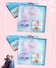 Yellow Bee Disney Frozen Featuring Elsa & Anna Designed Hair Accessory Combo Set - Blue