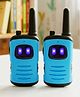 Play Nation Walkie Talkies Toys for Kids Pack of 2 - Blue| 2 Way Radio Toy for 2 Players| Outdoor Range Upto 100 Meters| Battery Operated| Perfect Birthday Gift| 3+ Years| BIS Certified