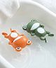 Play Nation Premium Bathtub Floating Frog Pack of 2| Water Wind Up Swimming Frog| Develops Cognitive Skills & Hand-Eye Coordination| Gifting Toy | BIS Certified