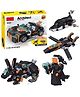 NEGOCIO Shadow Racer Magic  256+ PCS | 36-in-1 Ultimate Brick Master Set | Build Vehicles, Animals & Robots | Educational DIY Construction Toy for Kids- PACK OF 1- COLOR MAY VARY