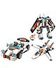 NEGOCIO 3 in 1 Architect Brick Toys 237+ Pieces Building Block Space Astronaut Theme Set for Kids- PACK OF 1- COLOR MAY VARY