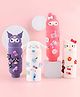 SCHOOLISH Cute Cartoon Silicone Pencil Case Student Melody Large Capacity Telescopic Storage Pen Holder Stationery - PACK OF 1 - COLOR MAY VARY