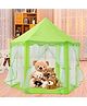 Monstech Princess Castle Play Tent, Large Kids Playhouse with Star Lights, Indoor & Outdoor Tent for Girls - Green