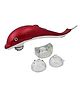 YAMAMA Dolphin Handheld Body Massager for Pain Relief with Powerful Vibration For Unisex dolphin massager body vibration massage machine fish massage - Multicolor