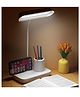 YAMAMA Rechargeable LED Desk Lamp with Pen Holder, Phone Stand & Energy-Saving Light  USB Charging Table Lamp for Study & Office Use - Multicolor
