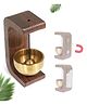 YAMAMA Magnetic DoorBell Chime | Wooden Style Brass Magnetic And Double-sided Tape | Shopkeepers Bell For Door | Doorbell | ShopBell | Ornaments And Hanging Decoration For Entrance | Room | Restaurant