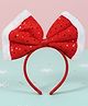 Puchku Christmas Bow Hair Band for Kids - Multi Colour