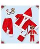 Puchku Christmas Santa Dress with Googles for kids - Red