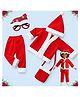 Puchku Christmas Santa Dress with Googles for kids - Red